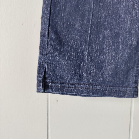 Nygard Dark Wash Capri Denim Pants - Picture 7 of 8